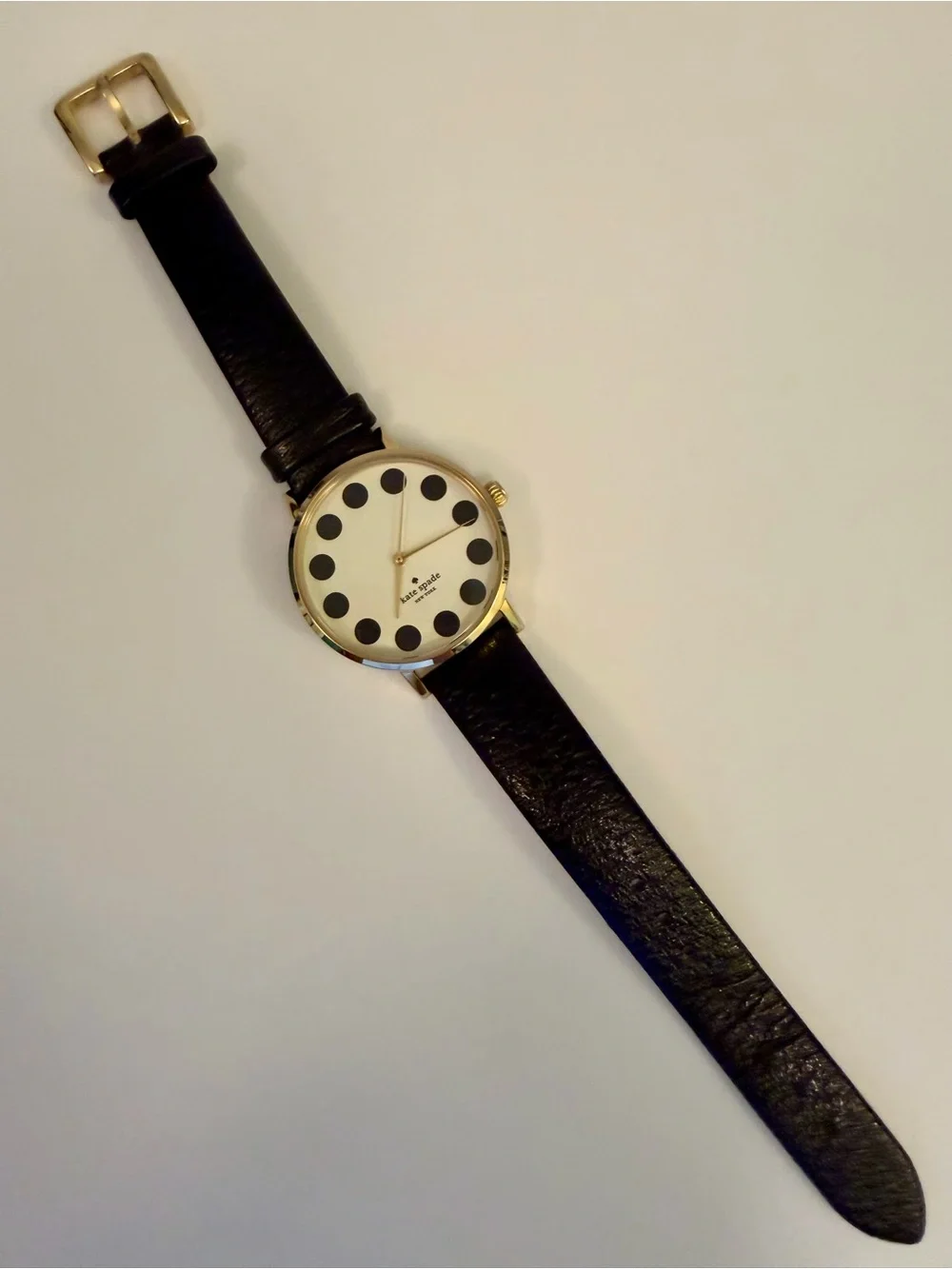 Women’s Kate Spade New York Metro Black Dot Watch